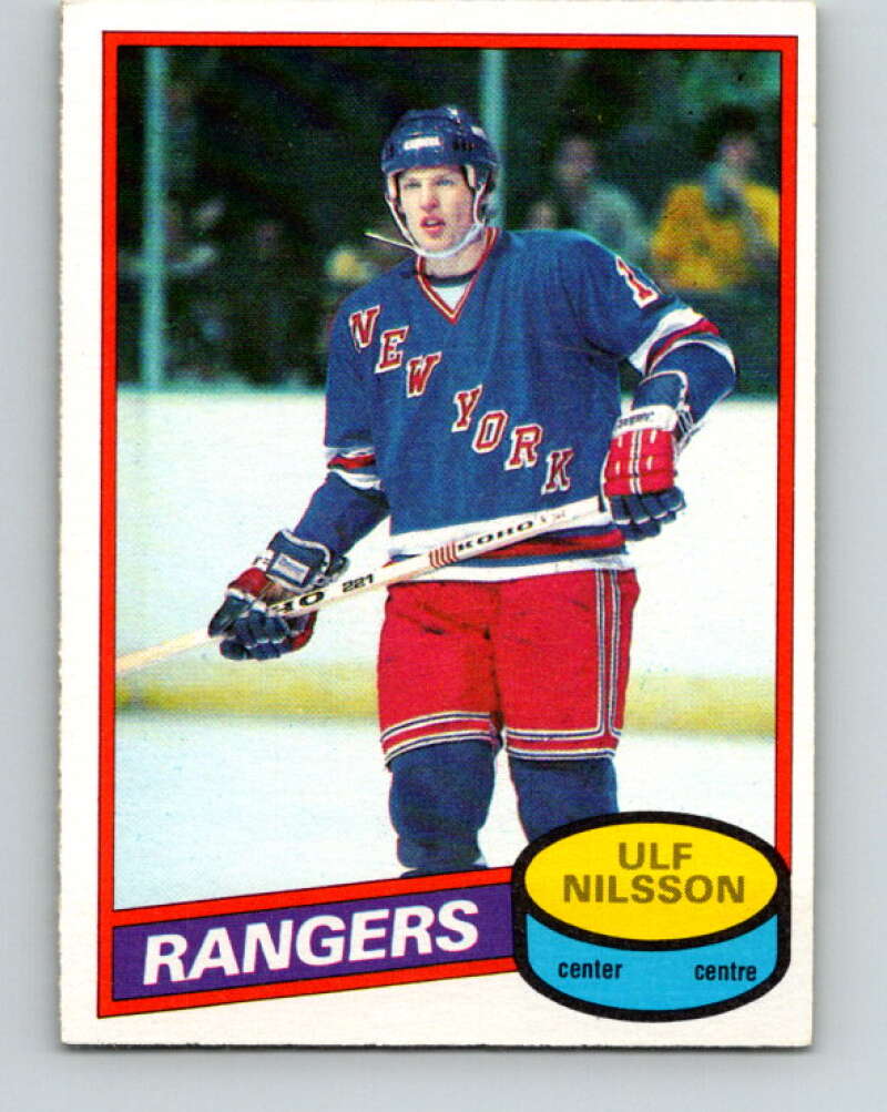 1980-81 O-Pee-Chee #116 Ulf Nilsson New York Rangers V38192