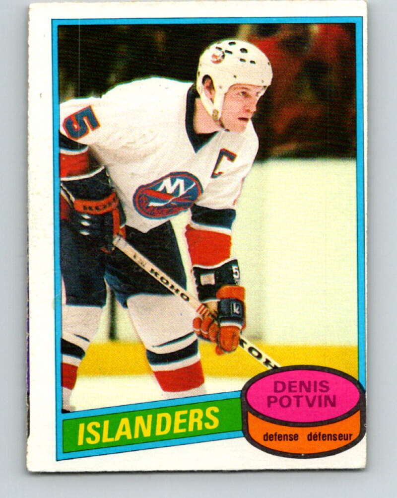 1980-81 O-Pee-Chee #120 Denis Potvin New York Islanders V38225