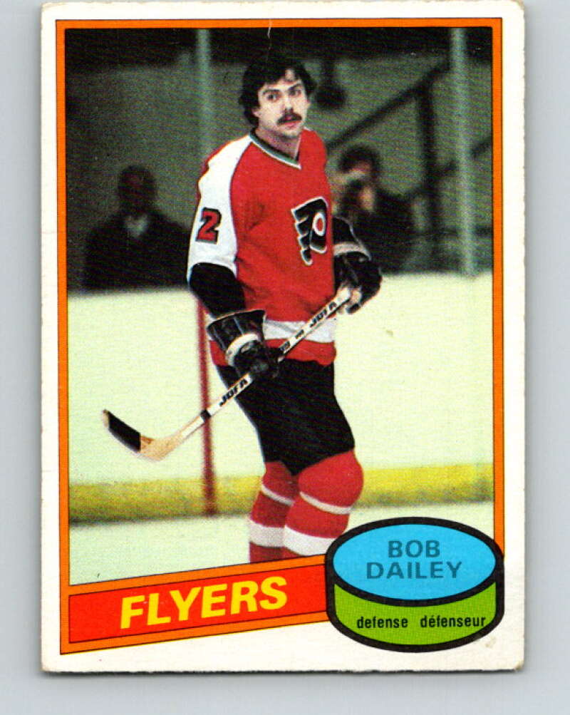 1980-81 O-Pee-Chee #131 Bob Dailey Philadelphia Flyers V38329