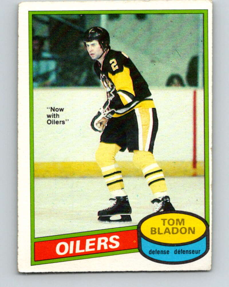1980-81 O-Pee-Chee #135 Tom Bladon Edmonton Oilers V38369