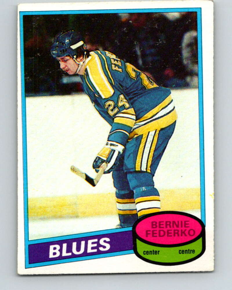 1980-81 O-Pee-Chee #136 Bernie Federko St. Louis Blues V38382