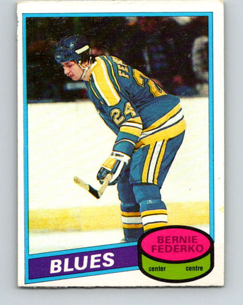 1980-81 O-Pee-Chee #136 Bernie Federko St. Louis Blues V38385