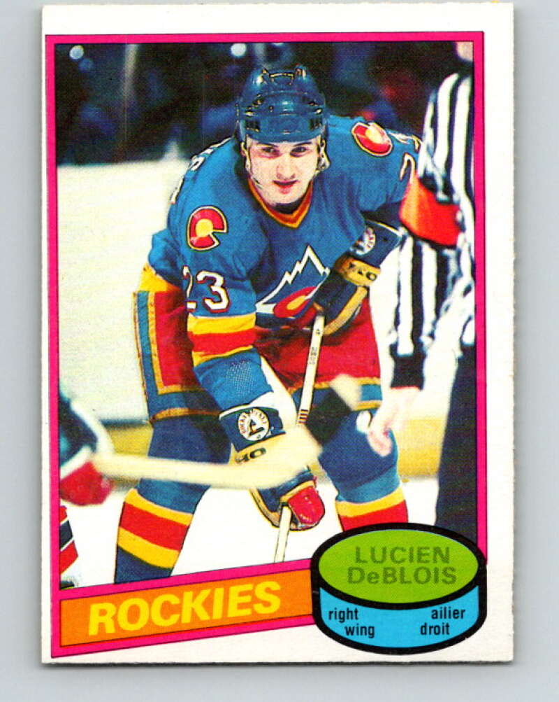 1980-81 O-Pee-Chee #146 Lucien DeBlois Colorado Rockies V38489