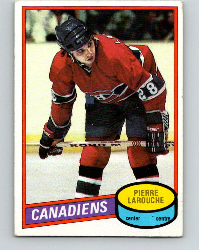 1980-81 O-Pee-Chee #151 Pierre Larouche Montreal Canadiens V38535