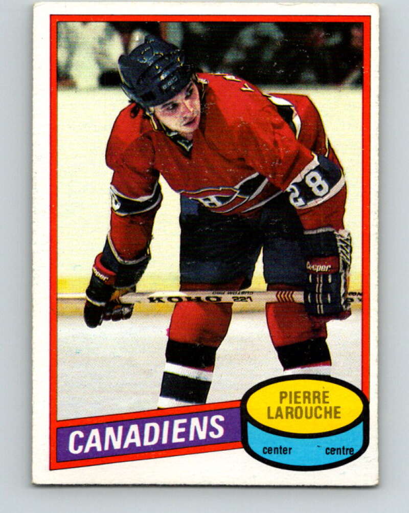 1980-81 O-Pee-Chee #151 Pierre Larouche Montreal Canadiens V38537