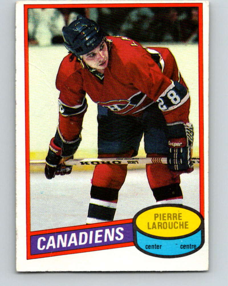 1980-81 O-Pee-Chee #151 Pierre Larouche Montreal Canadiens V38538