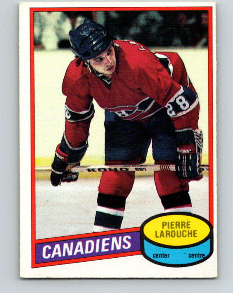 1980-81 O-Pee-Chee #151 Pierre Larouche Montreal Canadiens V38540