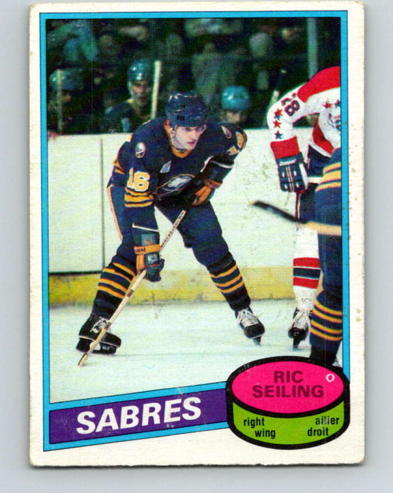 1980-81 O-Pee-Chee #159 Ric Seiling Buffalo Sabres V38621