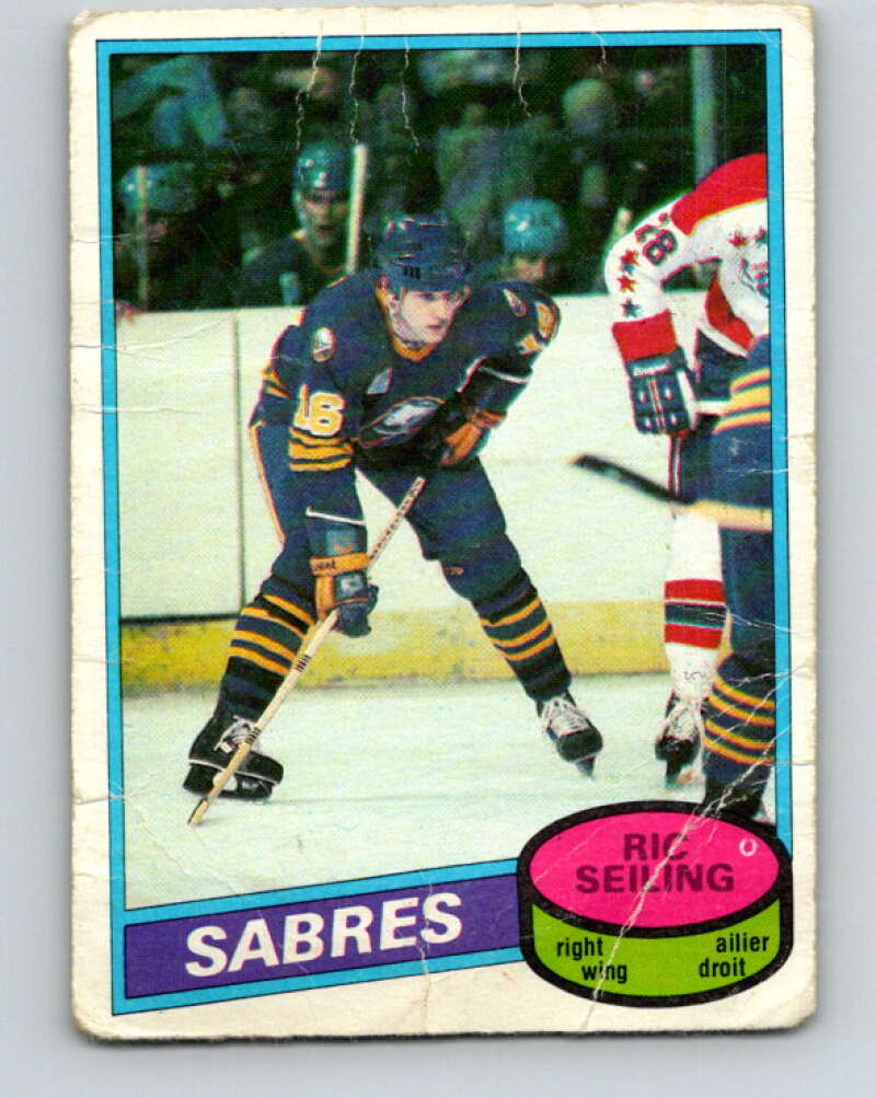 1980-81 O-Pee-Chee #159 Ric Seiling Buffalo Sabres V38622