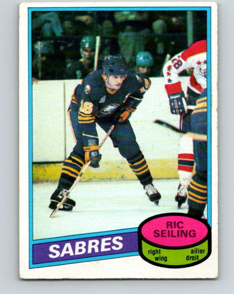 1980-81 O-Pee-Chee #159 Ric Seiling Buffalo Sabres V38625