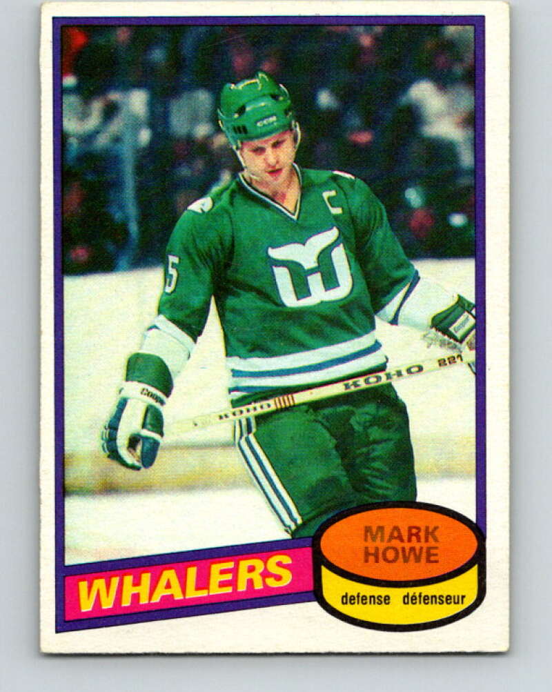1980-81 O-Pee-Chee #160 Mark Howe Hartford Whalers V38630