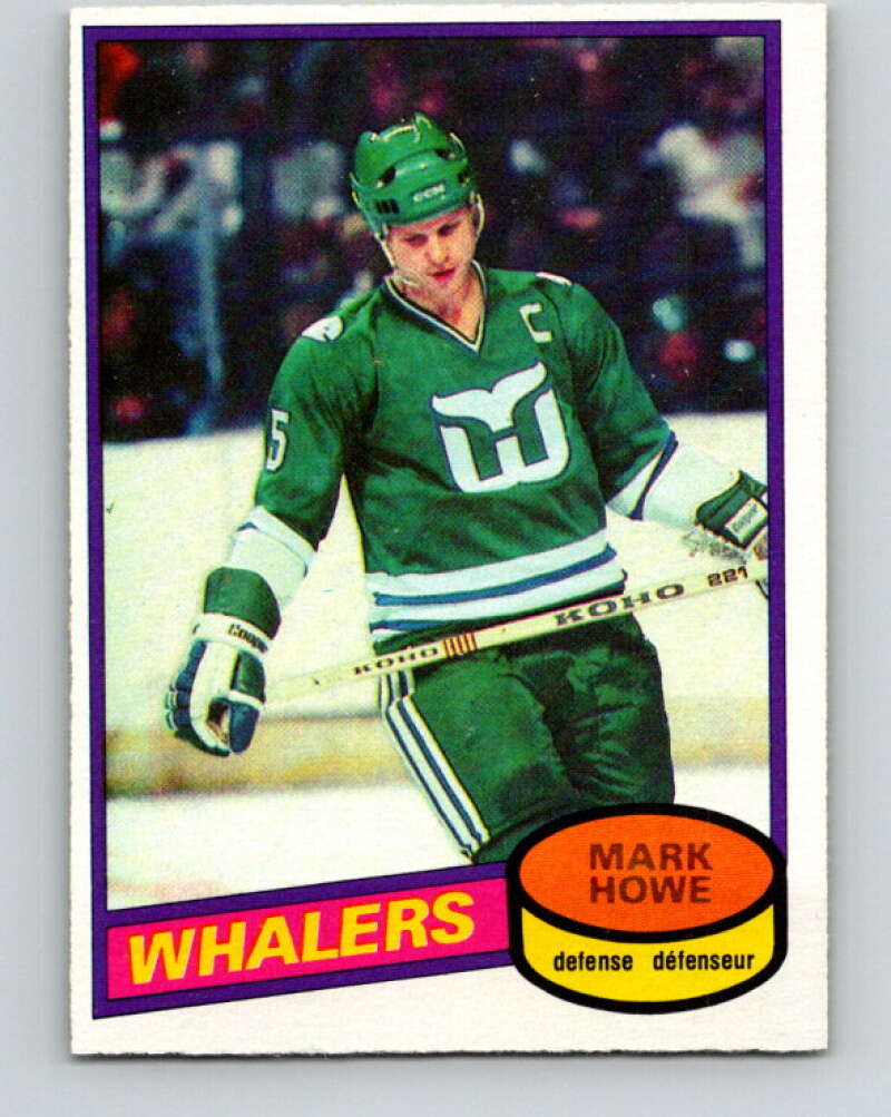 1980-81 O-Pee-Chee #160 Mark Howe Hartford Whalers V38631
