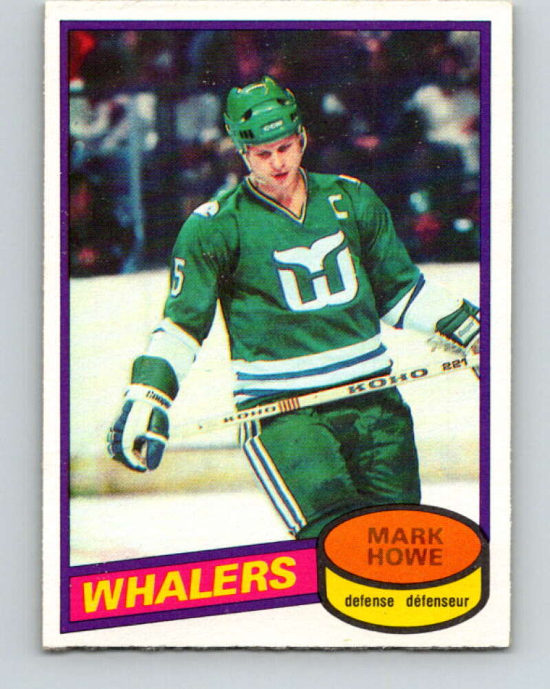 1980-81 O-Pee-Chee #160 Mark Howe Hartford Whalers V38634