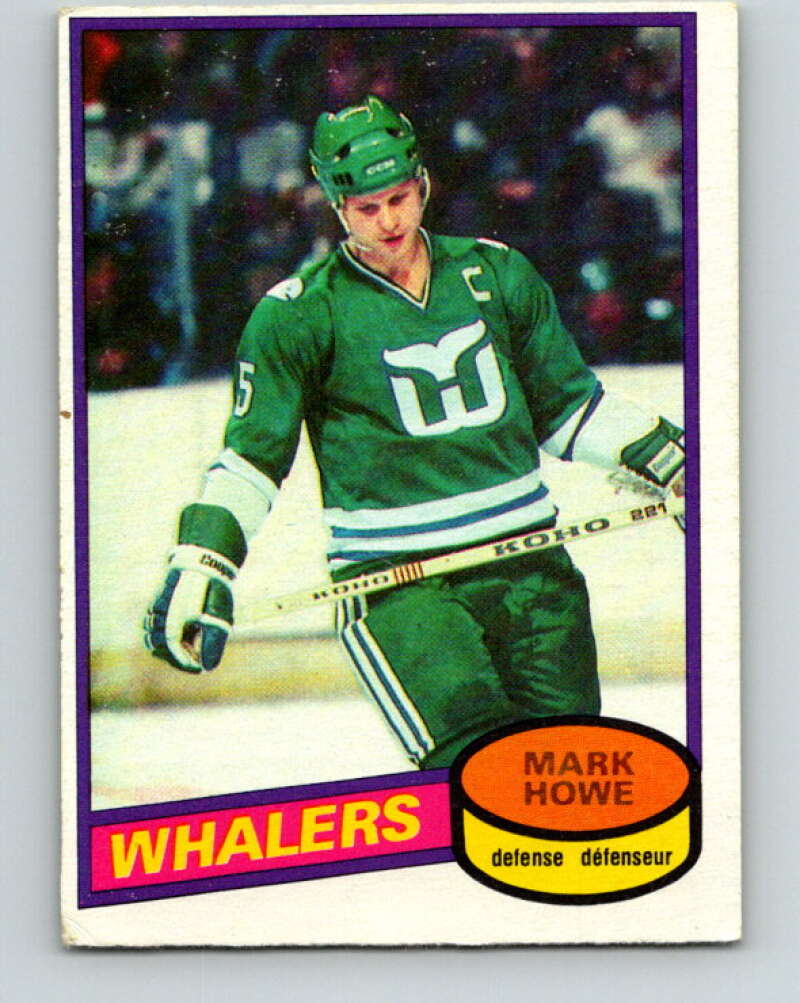 1980-81 O-Pee-Chee #160 Mark Howe Hartford Whalers V38635