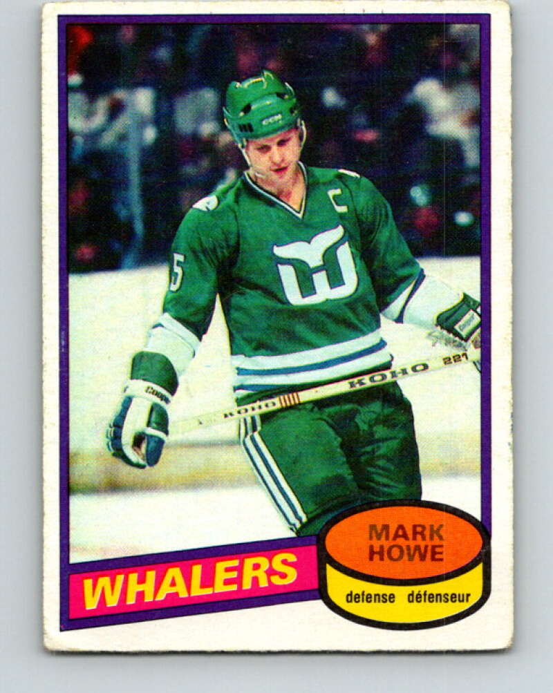 1980-81 O-Pee-Chee #160 Mark Howe Hartford Whalers V38638