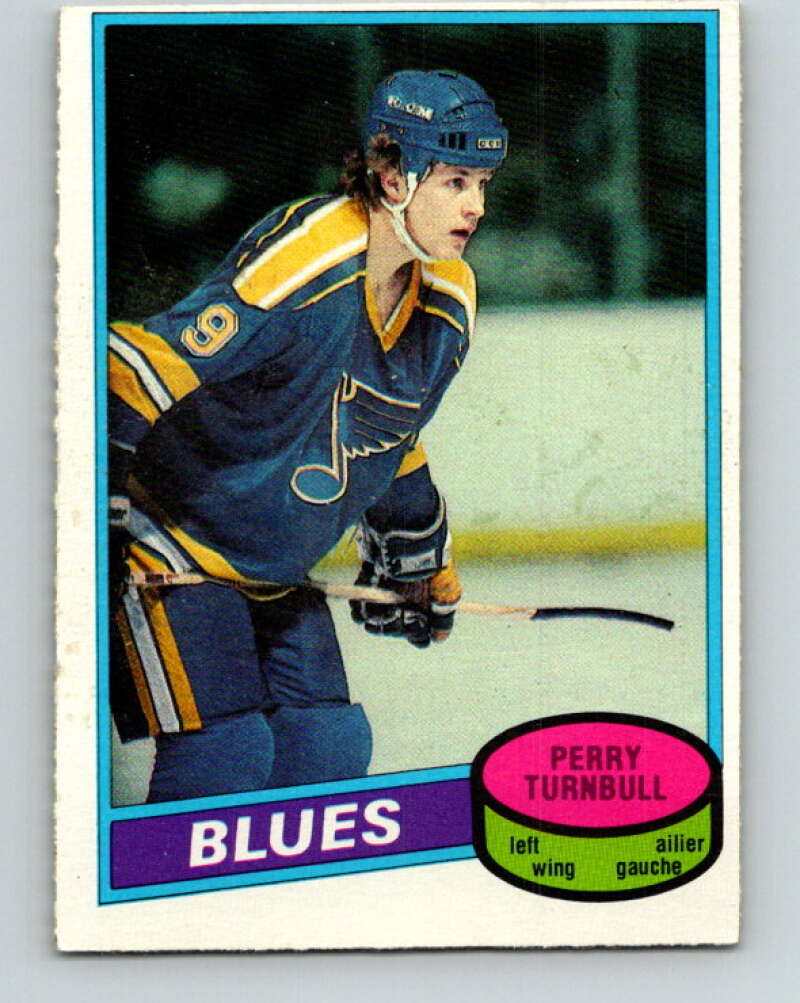 1980-81 O-Pee-Chee #169 Perry Turnbull RC Rookie St. Louis Blues V38701