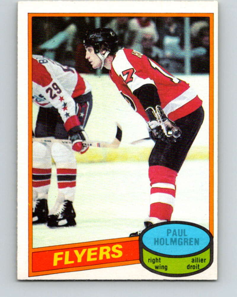 1980-81 O-Pee-Chee #172 Paul Holmgren Philadelphia Flyers V38726