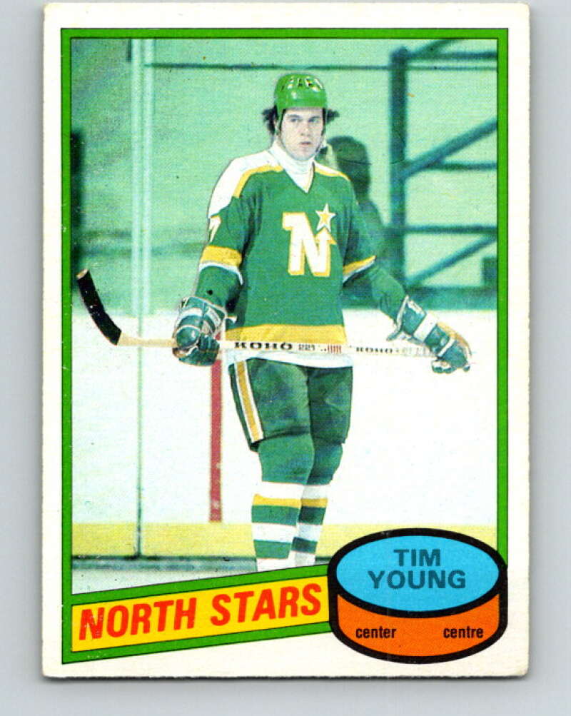 1980-81 O-Pee-Chee #174 Tim Young Minnesota North Stars V38738