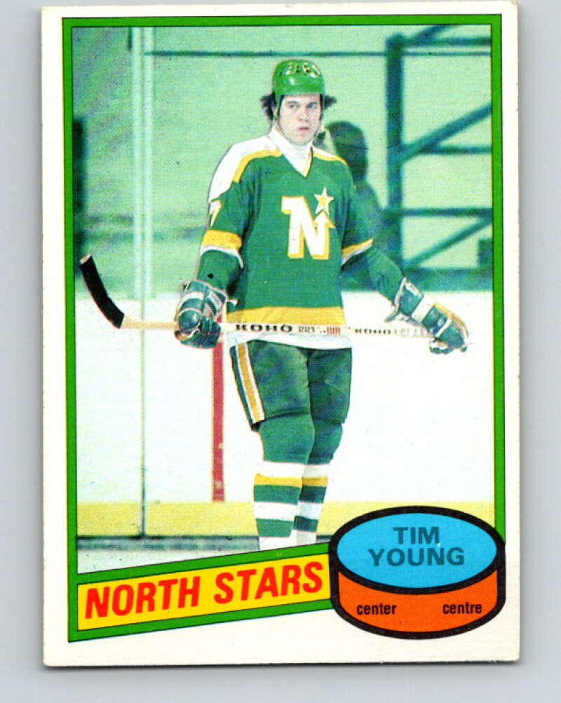 1980-81 O-Pee-Chee #174 Tim Young Minnesota North Stars V38741