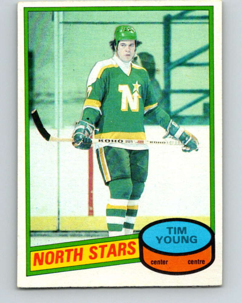 1980-81 O-Pee-Chee #174 Tim Young Minnesota North Stars V38743