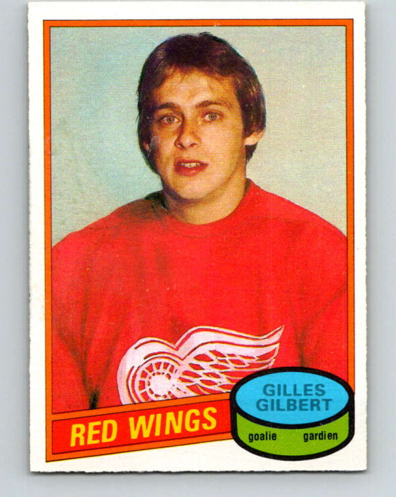 1980-81 O-Pee-Chee #175 Gilles Gilbert Detroit Red Wings V38753