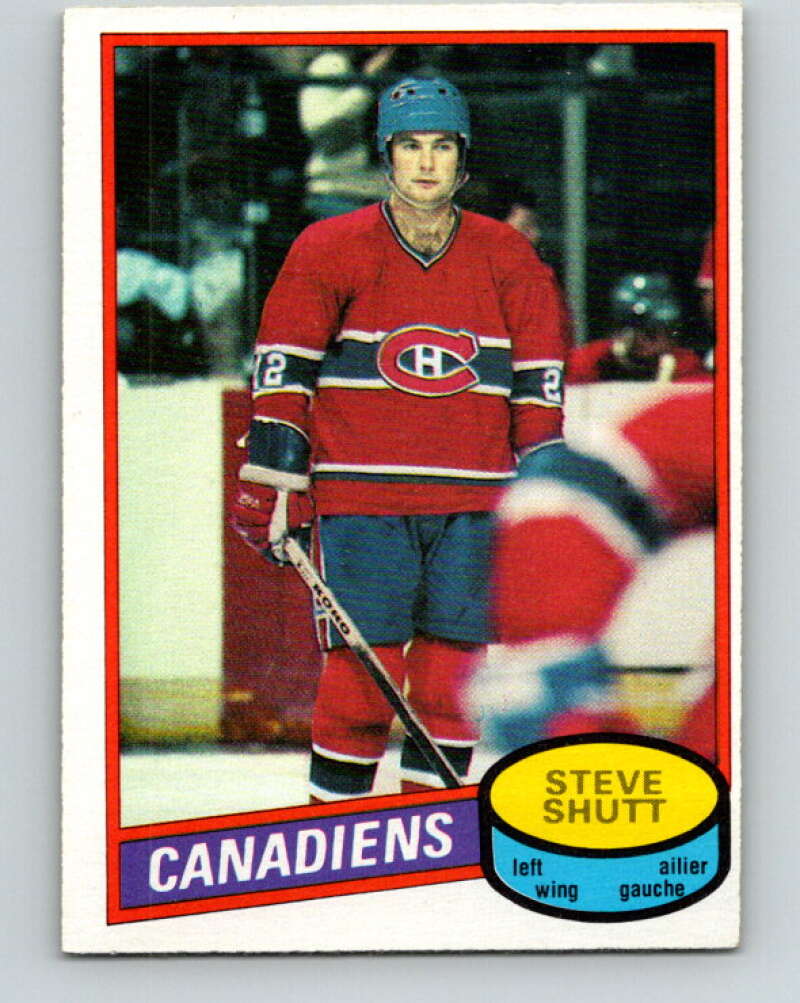1980-81 O-Pee-Chee #180 Steve Shutt Montreal Canadiens V38811