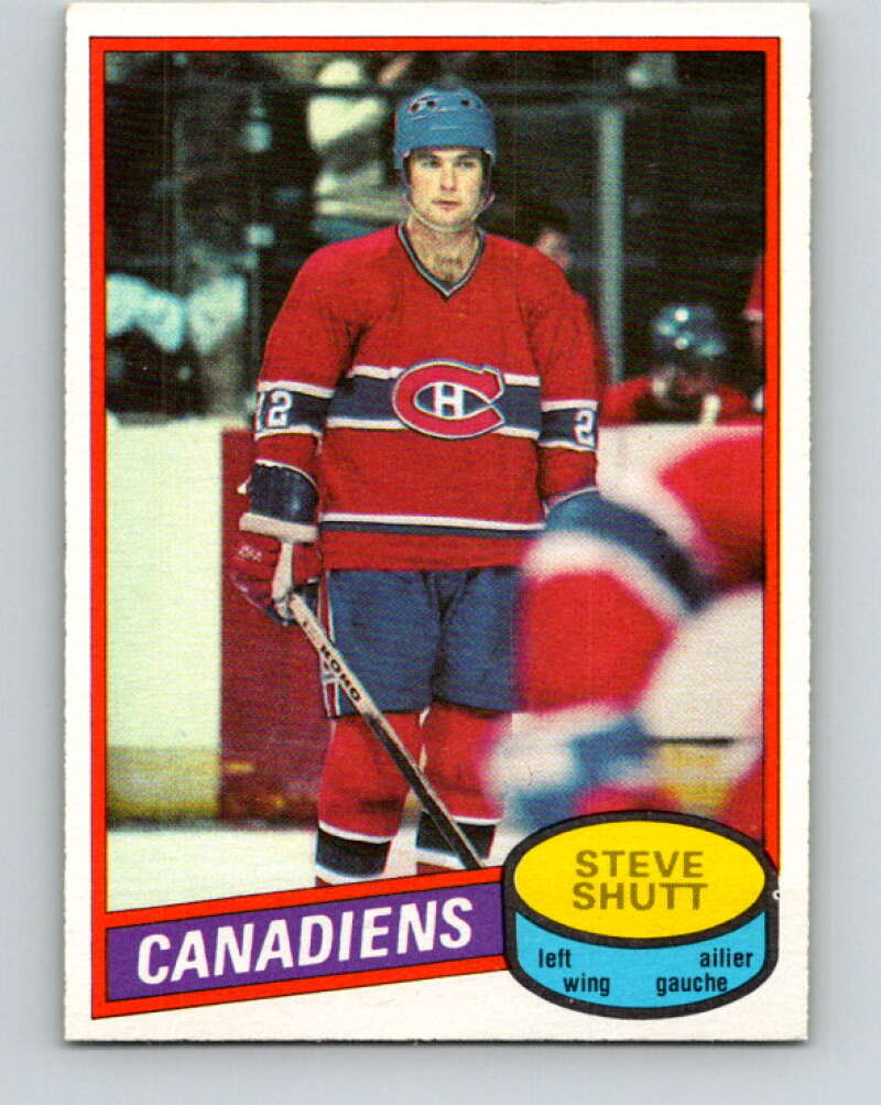 1980-81 O-Pee-Chee #180 Steve Shutt Montreal Canadiens V38814