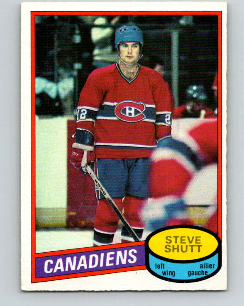 1980-81 O-Pee-Chee #180 Steve Shutt Montreal Canadiens V38816
