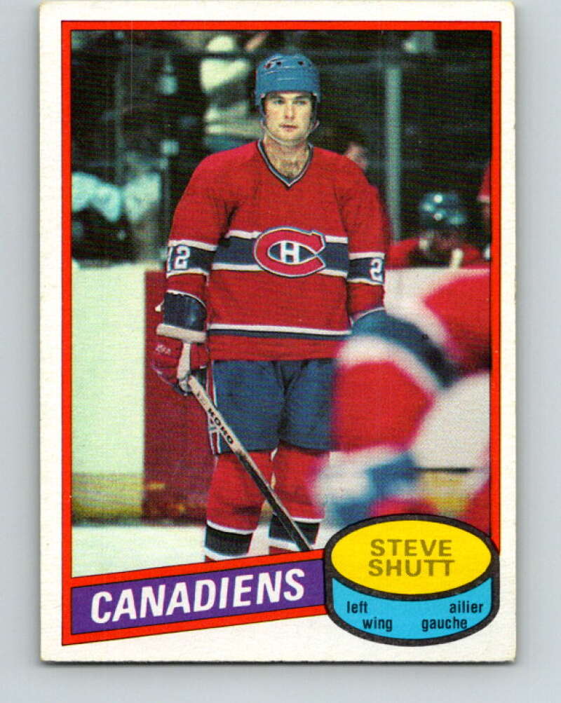 1980-81 O-Pee-Chee #180 Steve Shutt Montreal Canadiens V38817