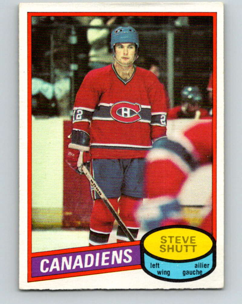1980-81 O-Pee-Chee #180 Steve Shutt Montreal Canadiens V38819