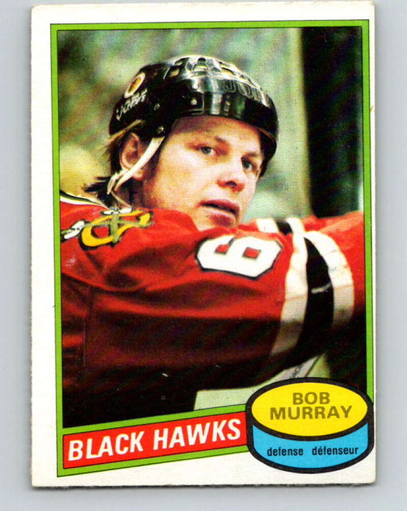 1980-81 O-Pee-Chee #181 Bob Murray Chicago Blackhawks V38827