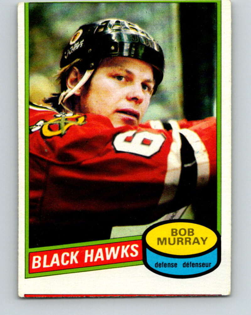 1980-81 O-Pee-Chee #181 Bob Murray Chicago Blackhawks V38831