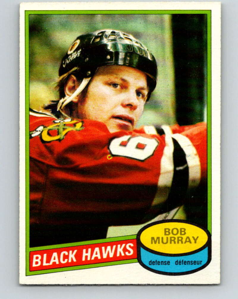 1980-81 O-Pee-Chee #181 Bob Murray Chicago Blackhawks V38833