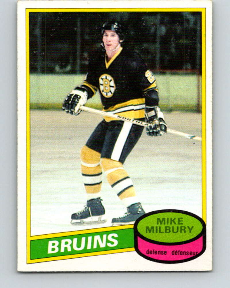1980-81 O-Pee-Chee #191 Mike Milbury Boston Bruins V38921