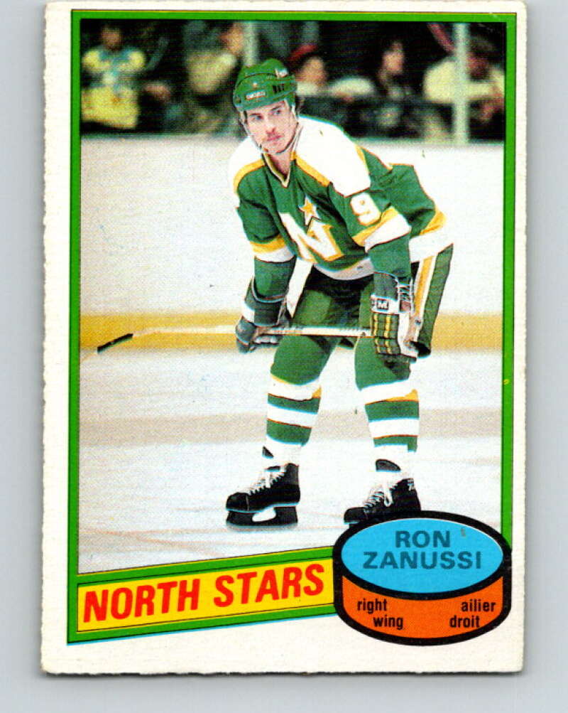 1980-81 O-Pee-Chee #192 Ron Zanussi Minnesota North Stars V38926