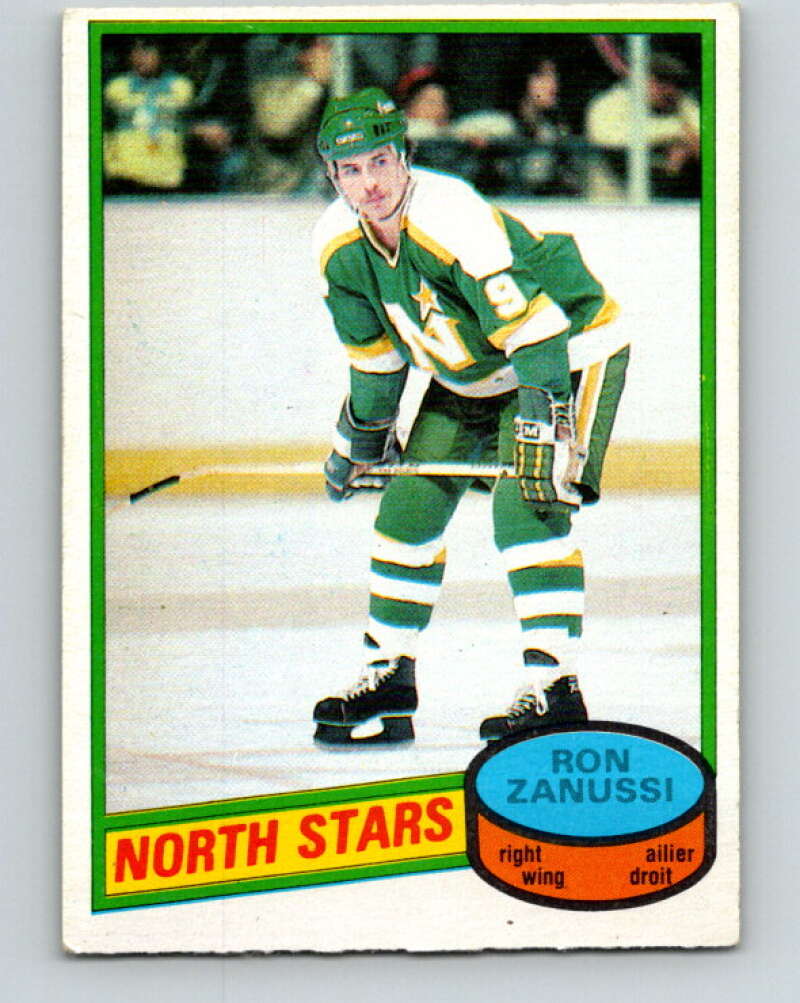 1980-81 O-Pee-Chee #192 Ron Zanussi Minnesota North Stars V38931