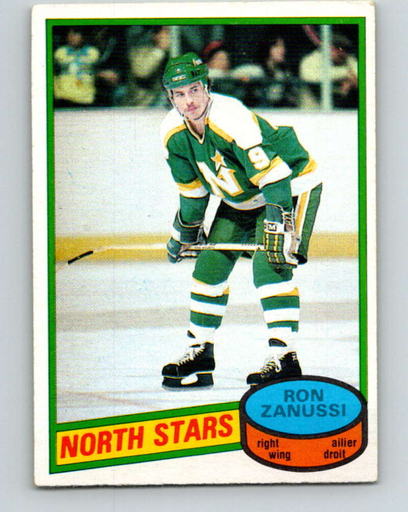 1980-81 O-Pee-Chee #192 Ron Zanussi Minnesota North Stars V38932