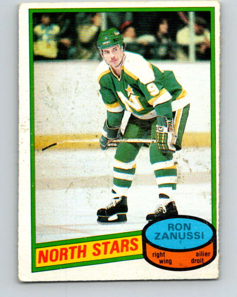 1980-81 O-Pee-Chee #192 Ron Zanussi Minnesota North Stars V38934