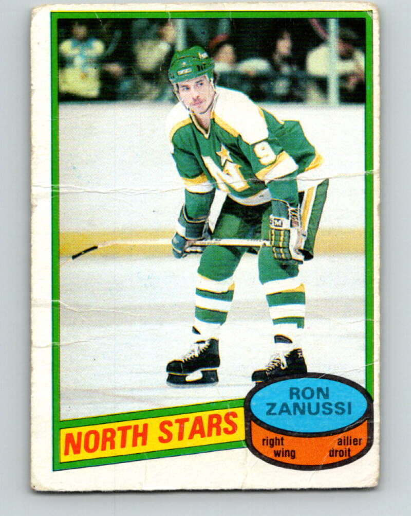 1980-81 O-Pee-Chee #192 Ron Zanussi Minnesota North Stars V38935