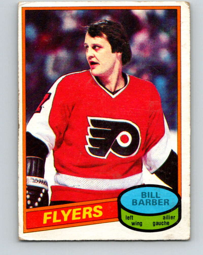 1980-81 O-Pee-Chee #200 Bill Barber Philadelphia Flyers V38994