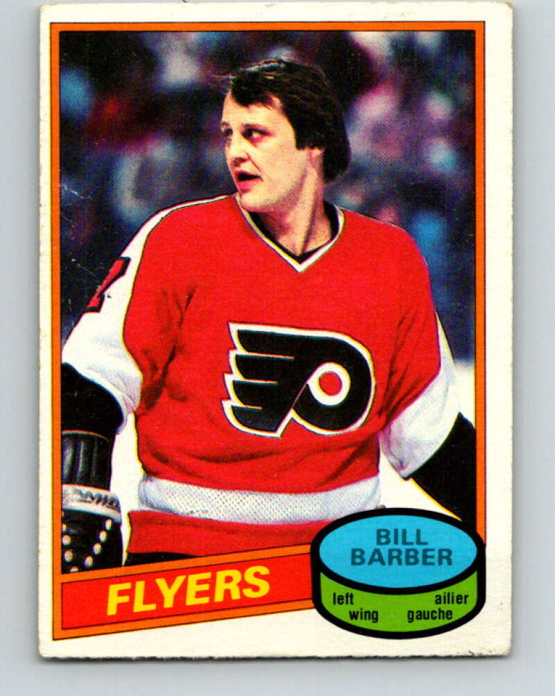 1980-81 O-Pee-Chee #200 Bill Barber Philadelphia Flyers V38995