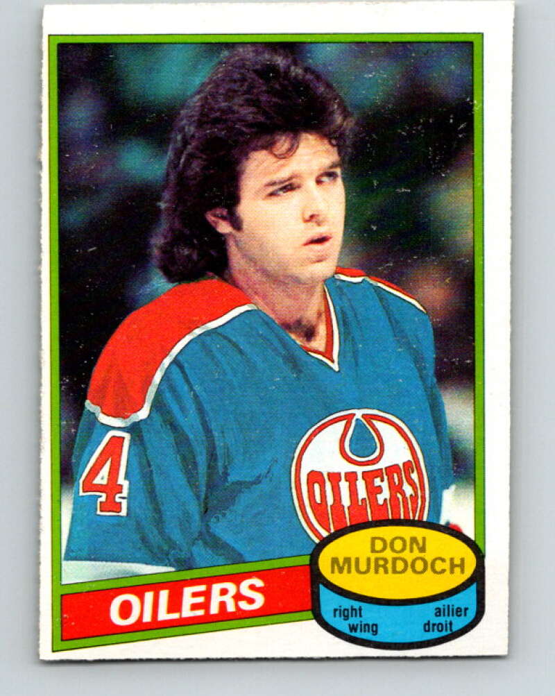 1980-81 O-Pee-Chee #203 Don Murdoch Edmonton Oilers V39122