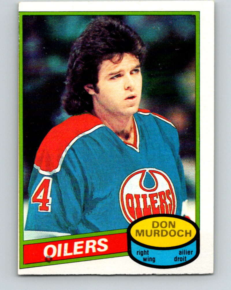 1980-81 O-Pee-Chee #203 Don Murdoch Edmonton Oilers V39123