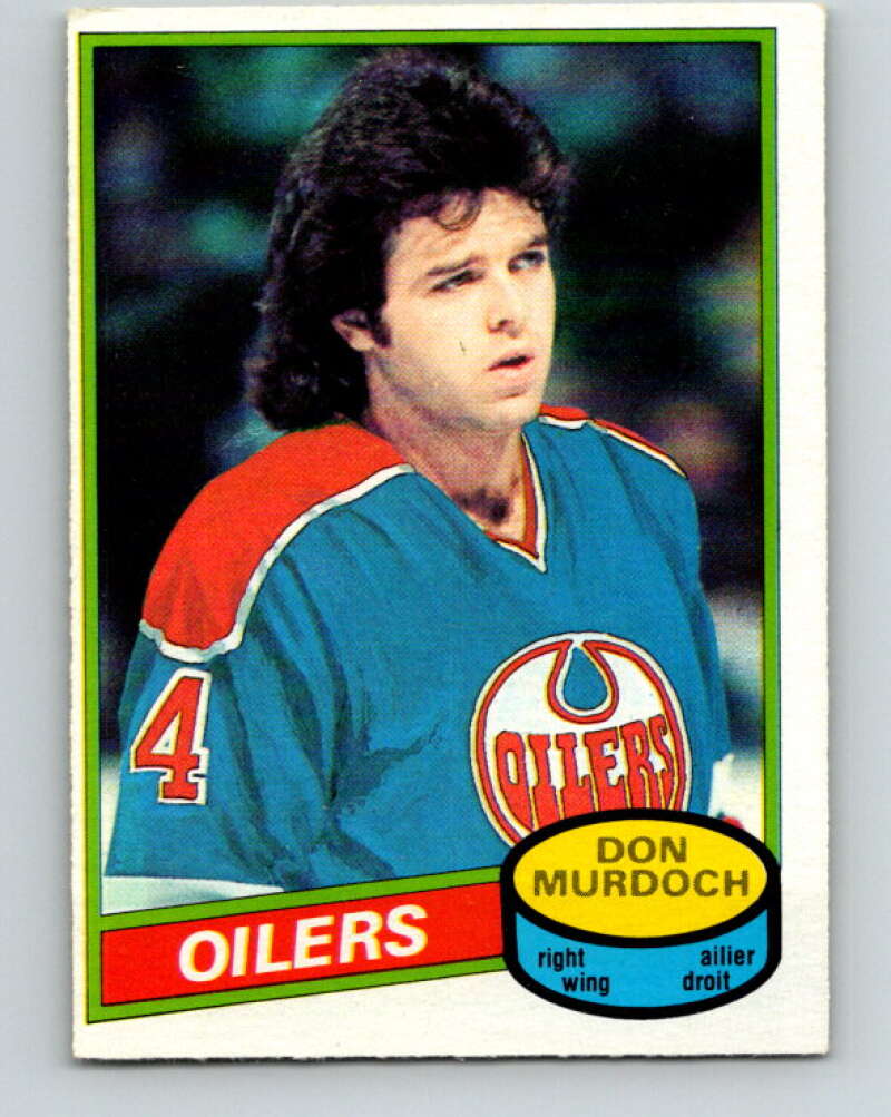 1980-81 O-Pee-Chee #203 Don Murdoch Edmonton Oilers V39124