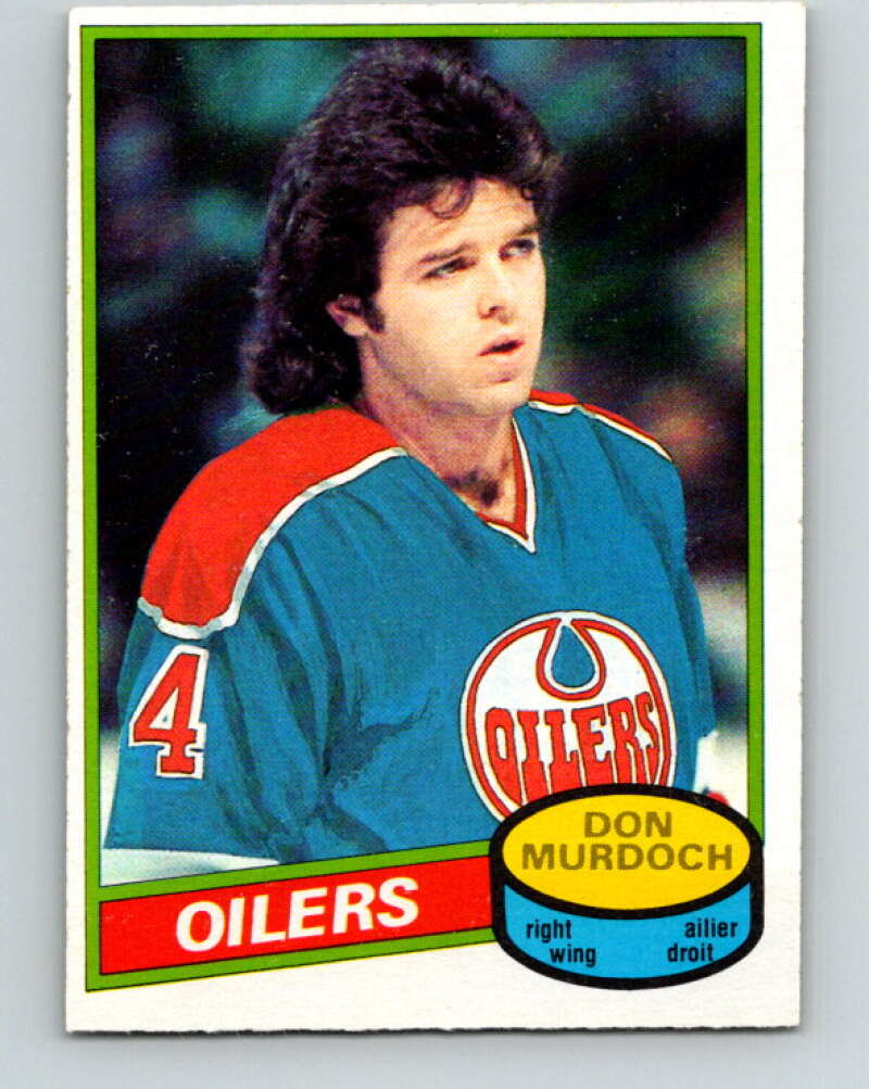1980-81 O-Pee-Chee #203 Don Murdoch Edmonton Oilers V39126