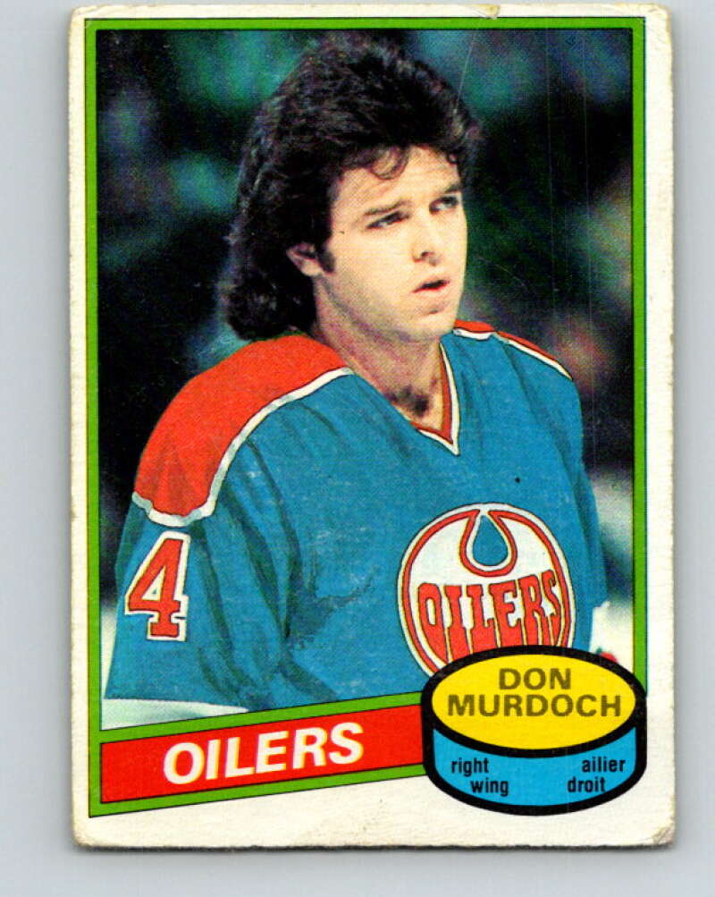 1980-81 O-Pee-Chee #203 Don Murdoch Edmonton Oilers V39127