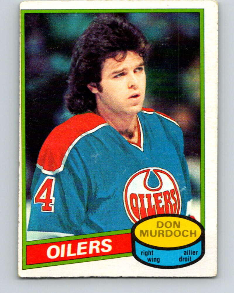 1980-81 O-Pee-Chee #203 Don Murdoch Edmonton Oilers V39128