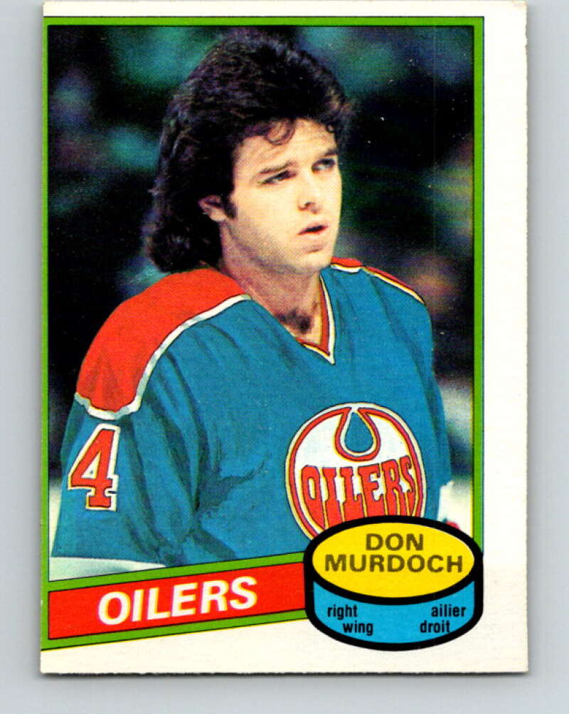 1980-81 O-Pee-Chee #203 Don Murdoch Edmonton Oilers V39129