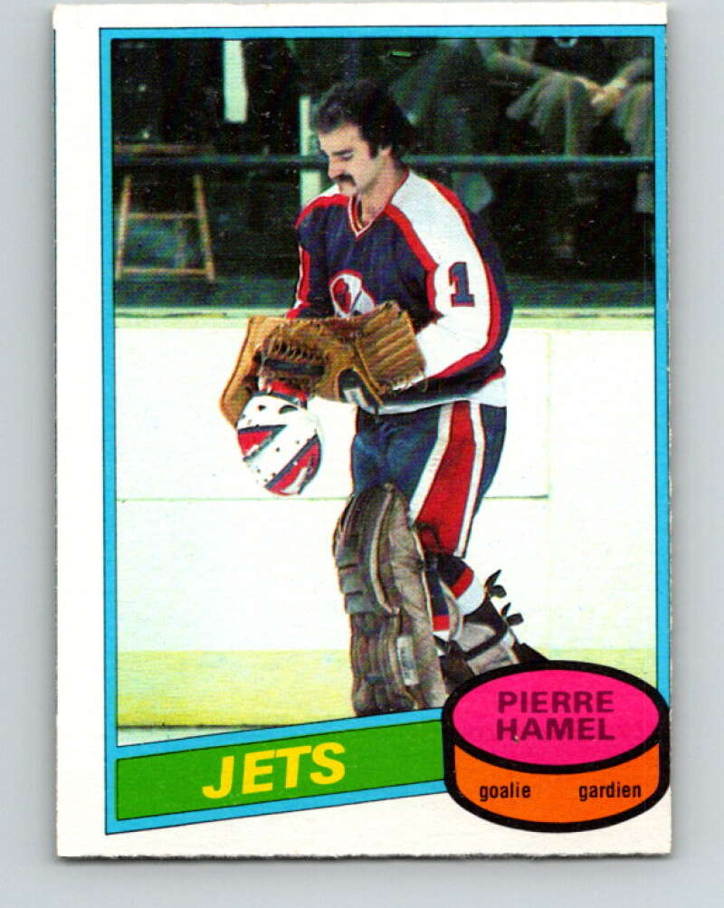 1980-81 O-Pee-Chee #205 Pierre Hamel RC Rookie Winnipeg Jets V39144