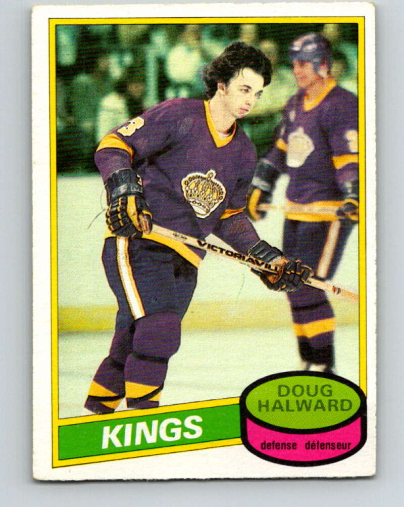 1980-81 O-Pee-Chee #207 Doug Halward Los Angeles Kings V39163